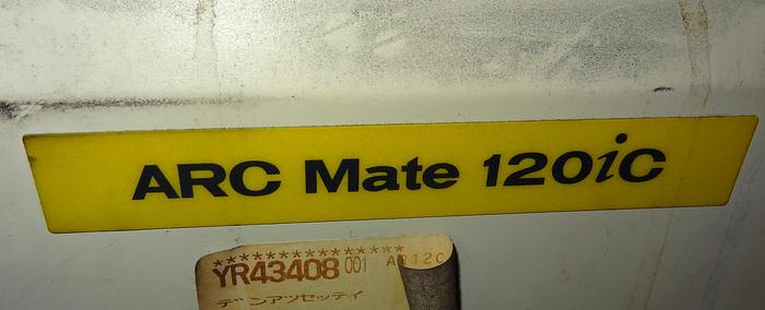 Used FANUC ARCMATE 120iC/10L 6 AXIS CNC MIG WELDING ROBOT WITH R30iA CONTROLLER