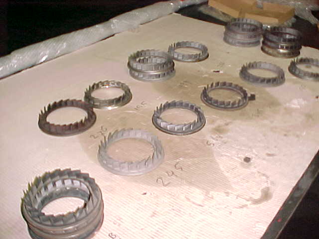 Used NOZZLE RING FOR KKK 4MF TURBOCHARGERS