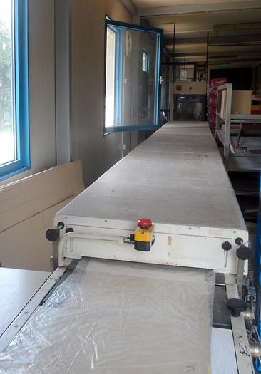 Used 400mm wide chocolate enrobing line