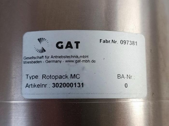 Drehdurchführung, 8 Kanäle, Rotopack MC, GAT, neu