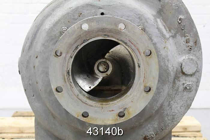 Used Goulds 3175 6x8x18 Pump, CD4 Stainless Steel Casing #43140