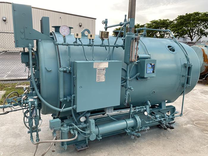 Used 2012 Cleaver Brooks 60 HP 150 PSI Steam Boiler Oil Burner CB-600-60-150