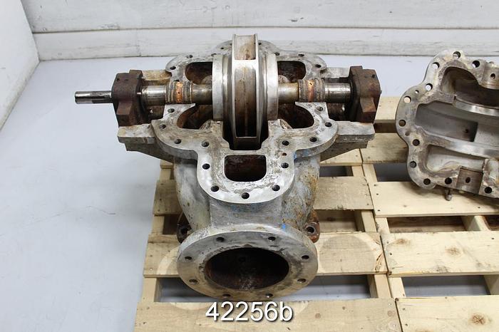 Used Goulds 3410 6x8x14 Split Case Pump, CFGM Casing #42256