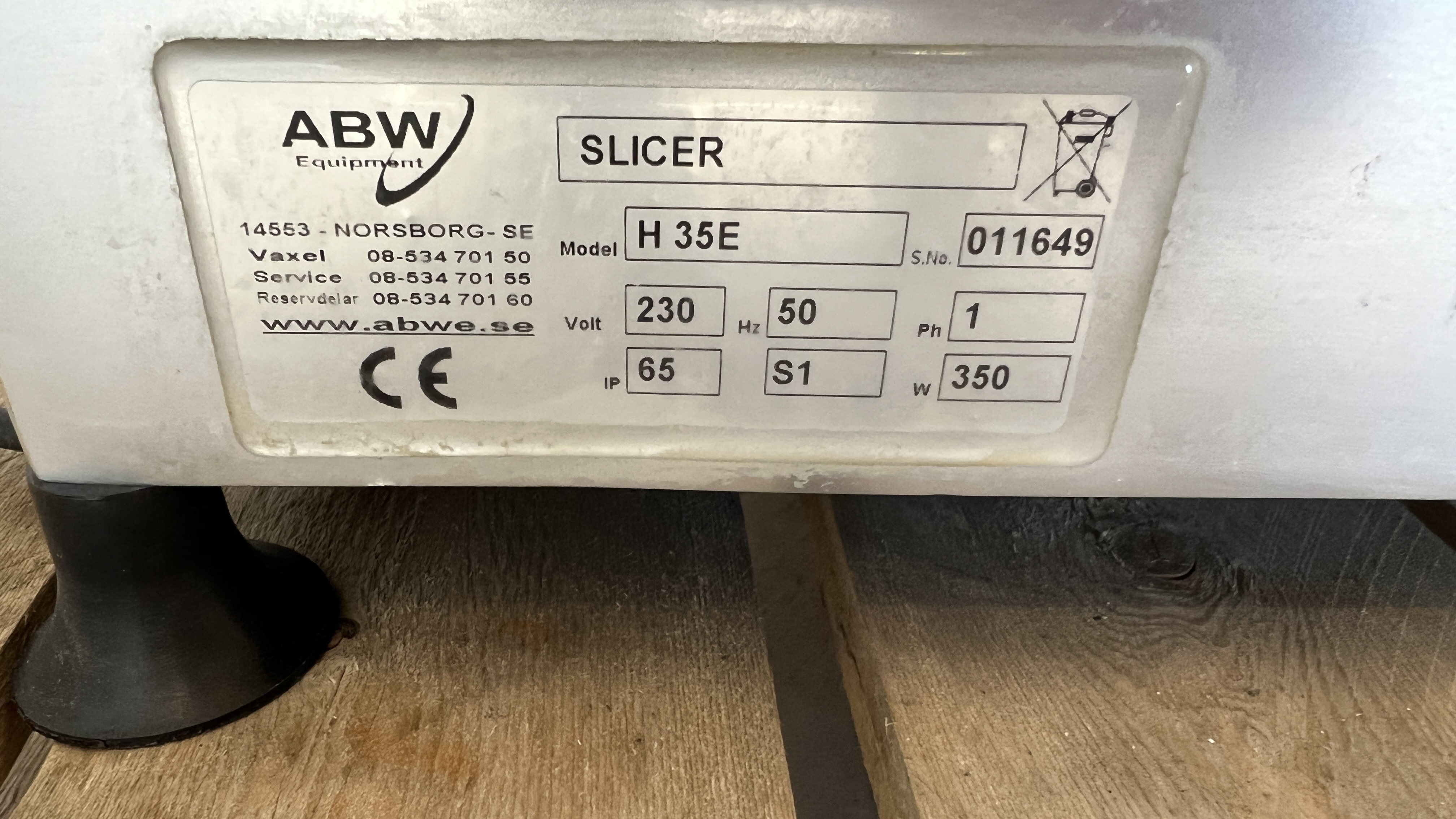 Använd Skärmaskin Berkel H35E