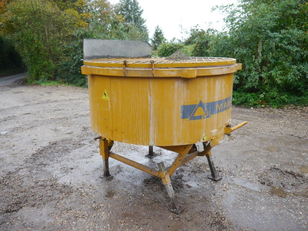 Used Mammut TM150 Pan Cement Mixer