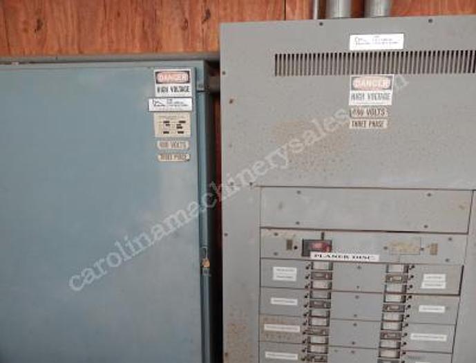 Used Newman Whitney S-282 Planer w/ Material Handling