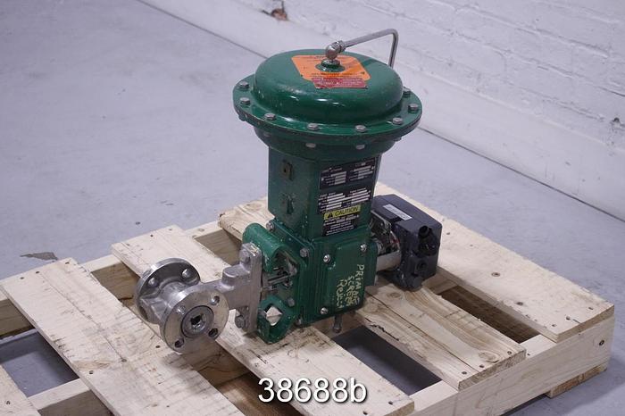 Used Fisher V500 1" Vee Ball Valve #38688