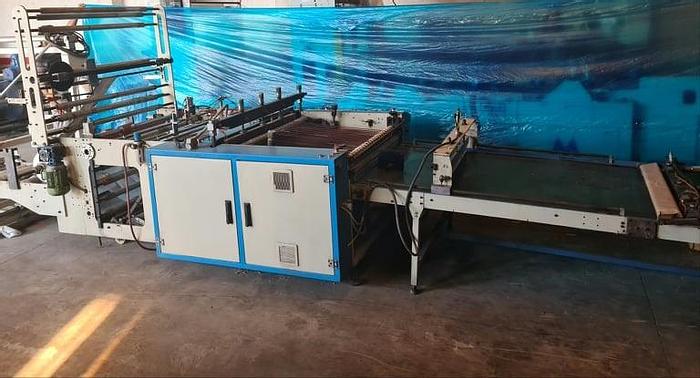 Used 2005 GUR IS MAKINA TY 1050 Bottom and side seal bag making machine (LDPE, HDPE, MDPE; LLDPE)