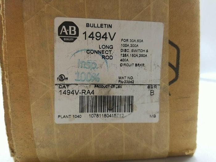 ALLEN BRADLEY 1494V-RA4 SER B LONG CONNECT ROD.