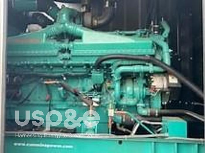 Used 1.5 MW 2011 Used Cummins QSK50-G4 NR2 Diesel Generator Sets