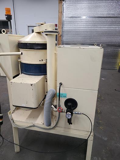 Used Sintobrator High Speed Disc Dry Finishing Machine Polish Deburr Metal Fast Watch Video!
