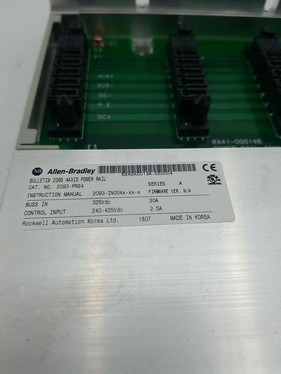 Used ALLEN-BRADLEY 2093-PRS4 Ser A
