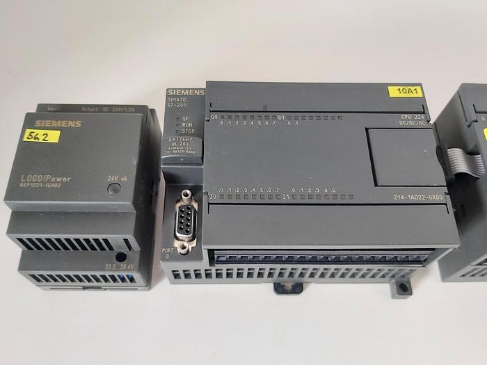 Gebraucht Komplette Simatik S7 200 Steuerung, CPU224 + 2x EM223, Siemens gebraucht