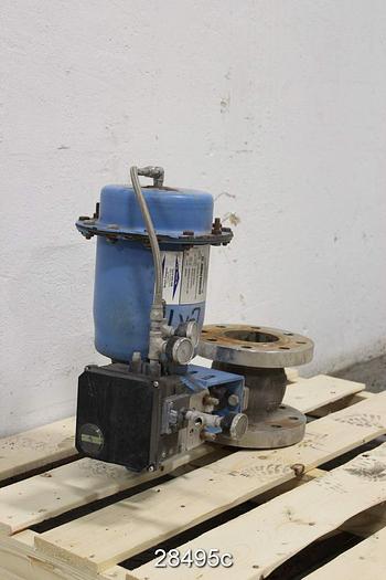Used Neles Jamesbury R210b04ccjk 4.5" V- Ball Valve, Cg8m #28495