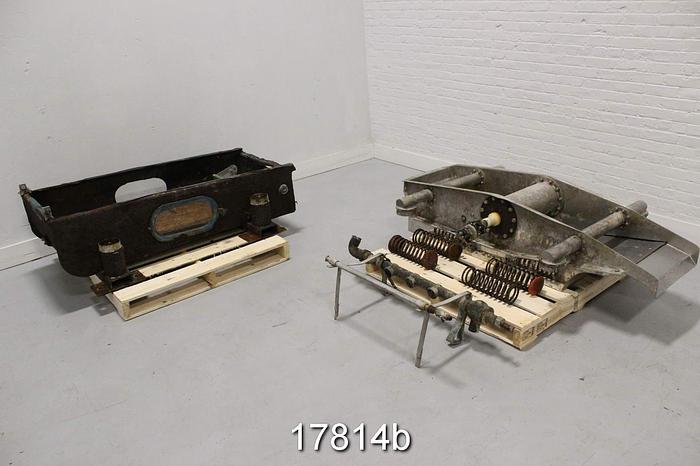 Used Voith 500K Vibrating Screen, 18"x52" Screening Area, 1/8" Holes #17814