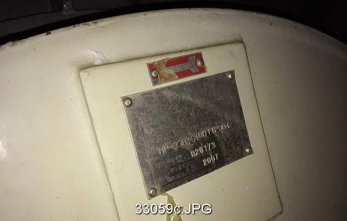 Used Metso HP-33B, STOD112304 Broke Pulper #33059