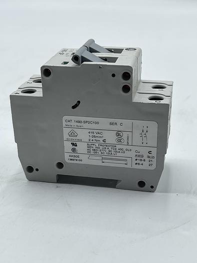 Used AB ALLEN BRADLEY 1492-SP2C100