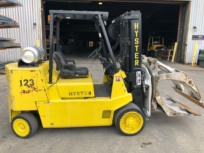 Used 12,000 POUND HYSTER ROLL CLAMP TRUCK MODEL S120XLS