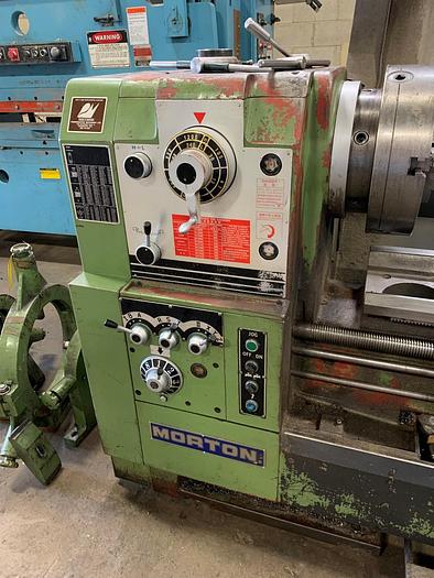 Used 26" X 120" MORTON, HEAVY DUTY ENGINE LATHE