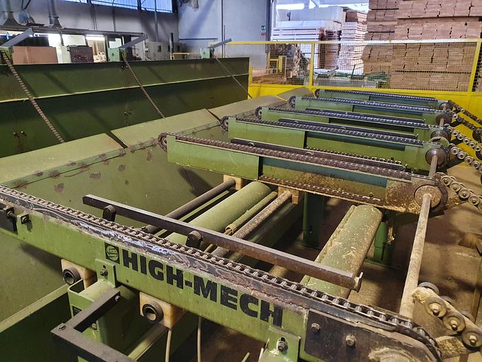 Used Weinig T&G production Linea produzione perline  Hydromat Super 30 B