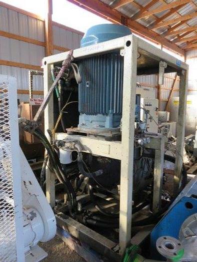 Used THUNE SP70L DEWATERING SCREW PRESS S/S HAGGLUNDS DRIVE