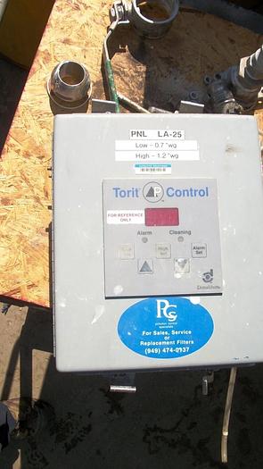 Used Dust Collector, Cartridge, 1,560 SF, Donaldson Torit, DFO2-8,Dust Collector, Cartridge, 1,560 SF, Donaldson Torit, DFO2-8, #C741859