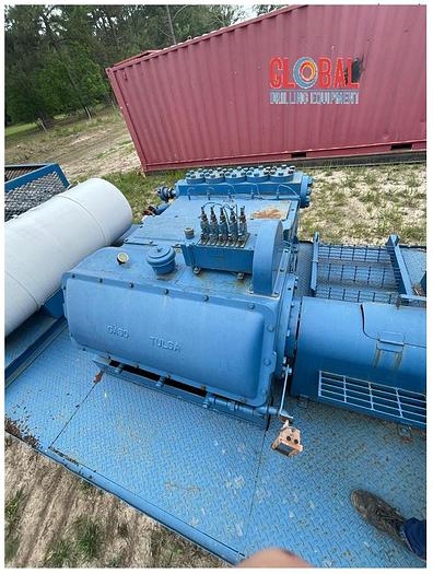 Used 1997 GASO 5885 Quintuplex Plunger Pump Trailer Mounted