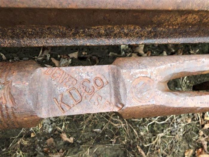 Used Cable Tool Drill String-Jar-Socket-Bit