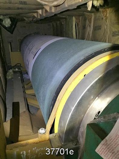 Used (2) Tampella Spare Press Rolls, 52" Diameter, 179" Face #37701