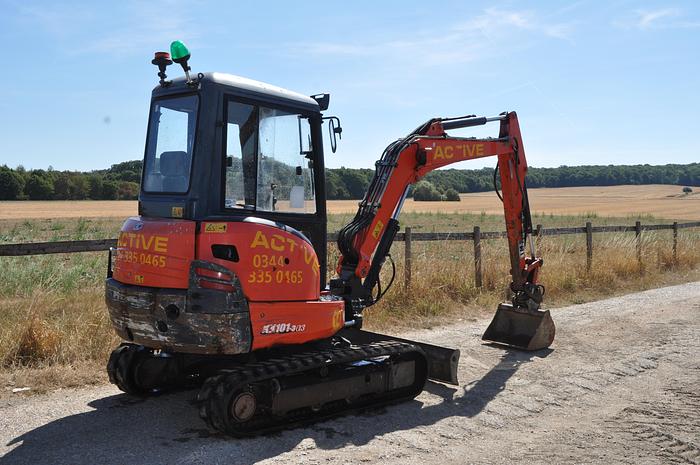 Used 2015 KUBOTA KX101-3a