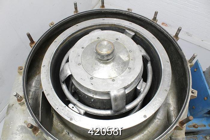 Used Bird Model 14 Pressure Screen With Bolt on Lid #42058