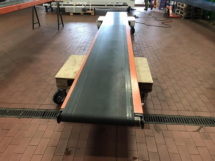 Gebraucht SCHULZ Gurtförderer, Steigförderer, Förderband 5,8m