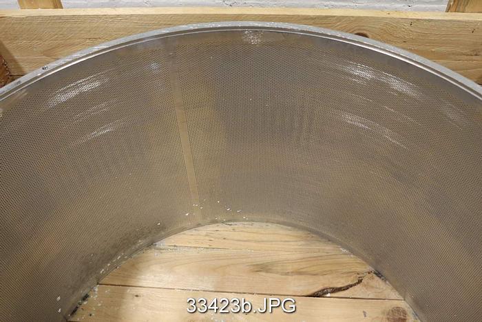 Used Voith CN40 Pressure Screen Basket, Holes .062 #33423