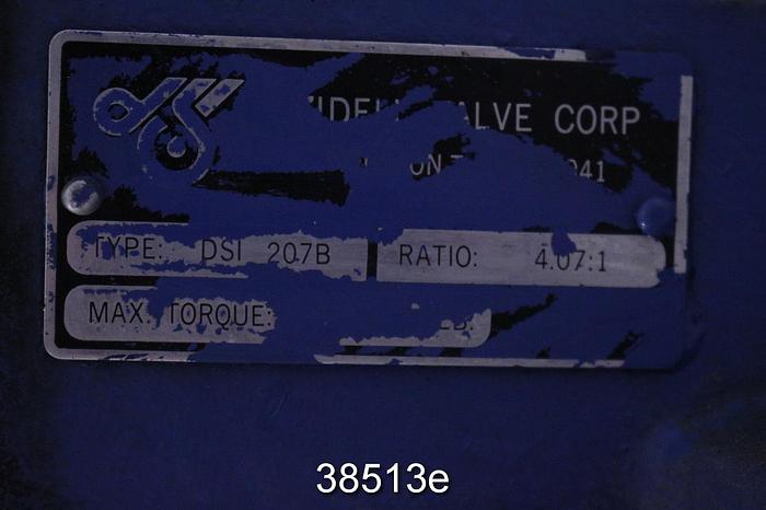 Used True Line 30" Hand Operated Knife Gate Valve with Zidell Gear Box #38513