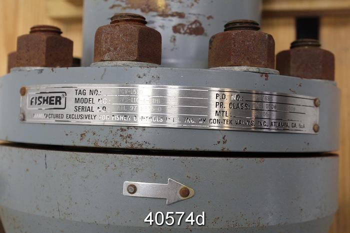 Refurbished Fisher Thermocompressor Valve Model CVS-110-A-FUB #40574
