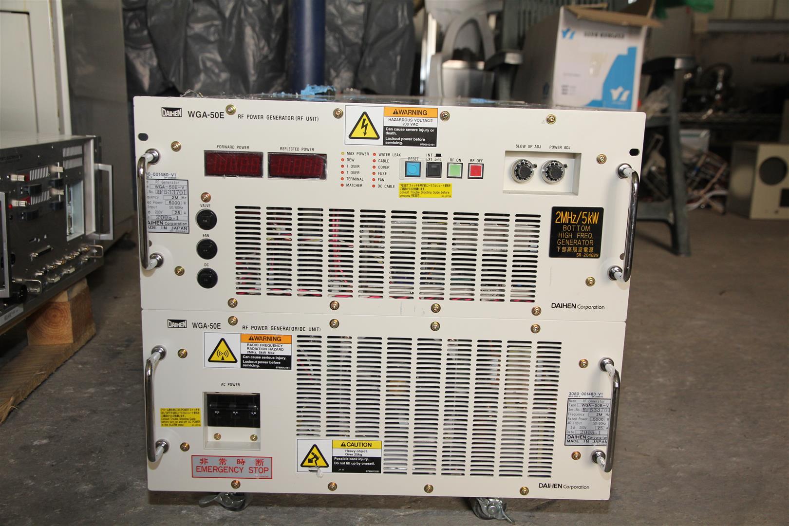 Used Daihen wga-50e-v RF generator