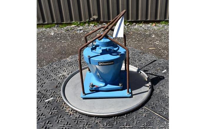 Used USED CHEMINEER TOP ENTRY AIR MIXER, VARIABLE SPEED