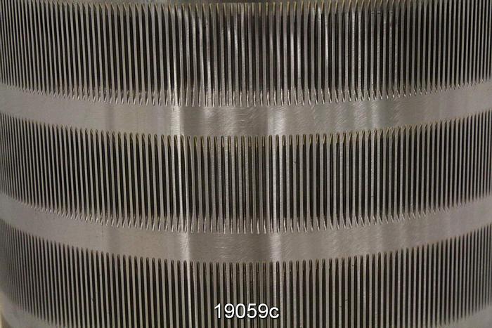 Unused Bird 100 Pressure Screen Basket, .010" Slots, Unused #19059