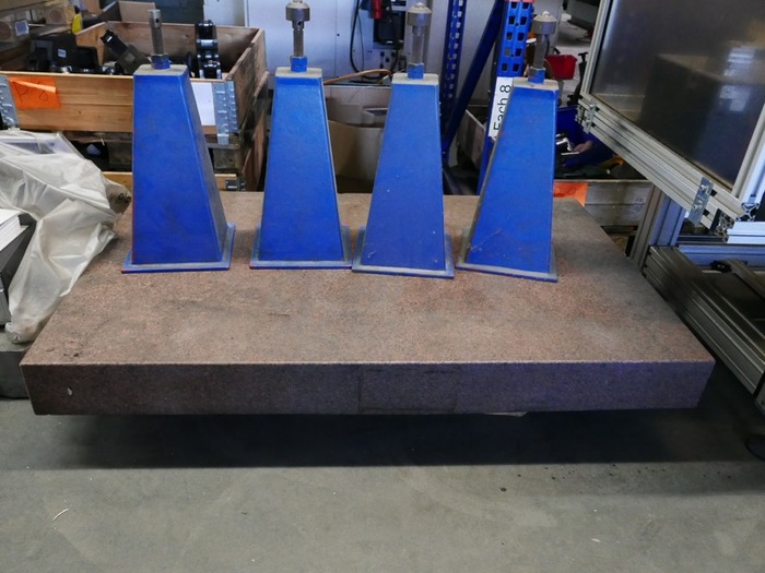 Used Stiefelmayer Messplatte  Granitmessplatte