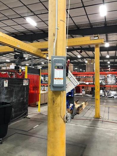 Used Kundle 2 Ton Overhead Bridge Crane