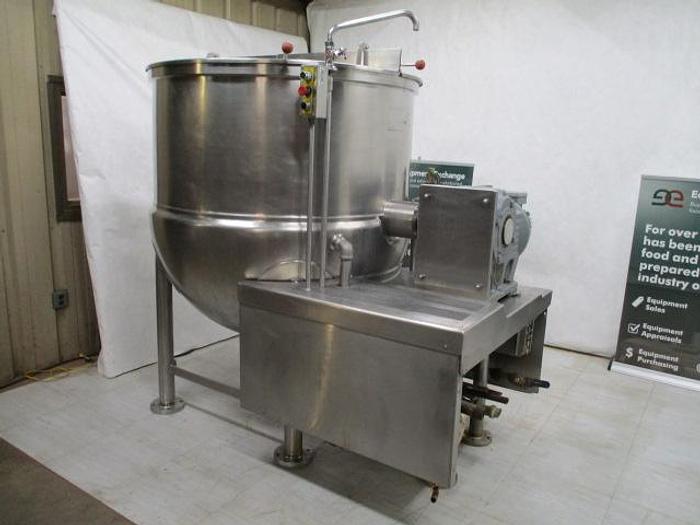 Used JC Pardo/Cleveland Cook Chill Horizontal Agitator Mixer Kettle & Pasta Cooker; Md#HAMKDL; 400G & 300G