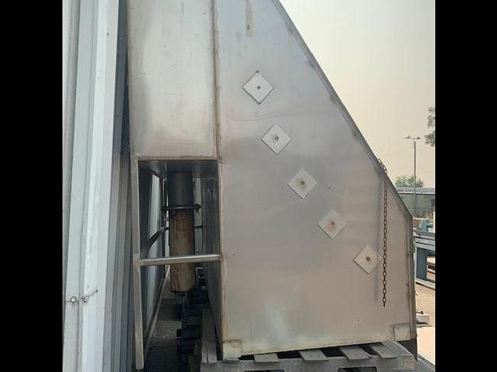 Used 8' Wide Parabolic Wastewater Screen