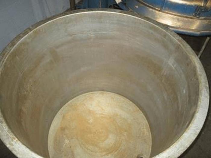 Used 250 GALLON MOLTENI DUAL SHAFT MIXER – C/S – VACUUM