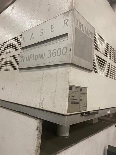 Used 2009 Trumpf Trulaser Tube 7000, 3600-Watt Tube Laser