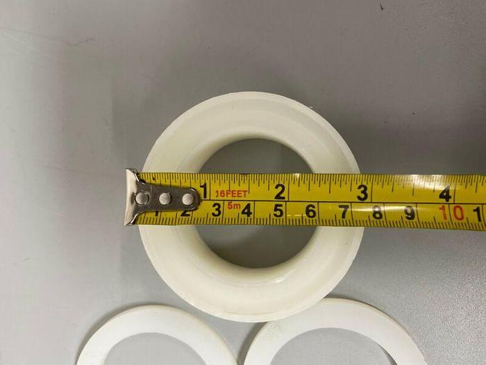 Used Cuno Filter 3" D x 1" H Spacer w/ Gaskets