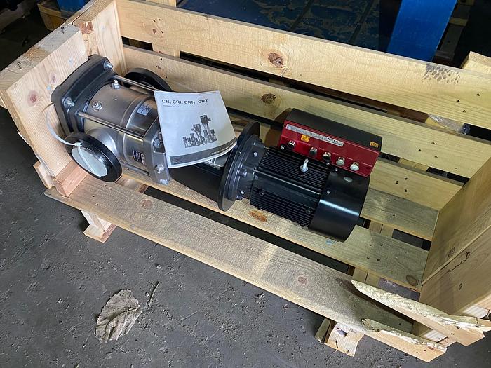 Grundfos 7.5 HP Pump & Motor CRME-45-1-1-1 A-G-A-E-HQQE