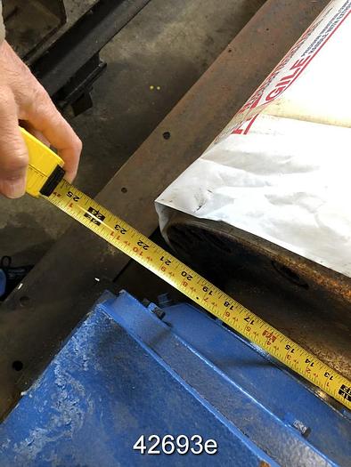 Used Kusters Tandem Soft Nip 2-Roll Calender, 120" Face Width #42693