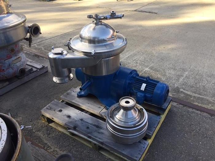 Used Centrifuge, Disc, Separator, Westfalia, SAMR-3036, S/st, #Z202785