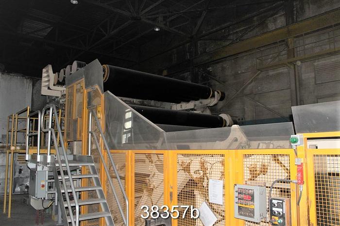 Used Vas Horizontal Track Reel, 175" Face Spools #38357