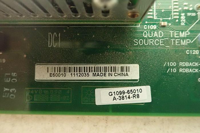 Used Agilent Technologies G1099-65010 Main Board with G3170-60001 Board Assembly